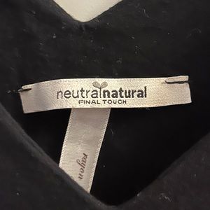 NEW NATURAL, BLACK, TANK TOP